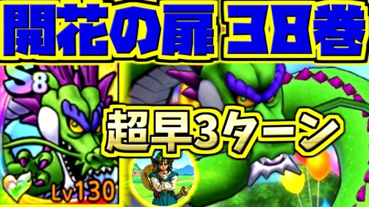 ドラクエタクト 開花の扉38巻 Sしんりゅう1凸入れて超早3ターン攻略 耐えて範囲広いですて ドラゴンクエスト Dqt ドラクエタクト Dqt 動画配信まとめ