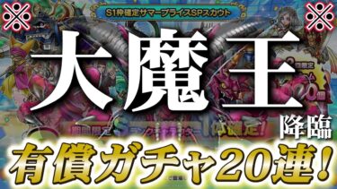 【ドラクエタクト】終了間際の有償ガチャ20連で大発狂！※神引き注意#ドラクエタクト #ドラゴンクエストタクト #ドラクエタクトガチャ